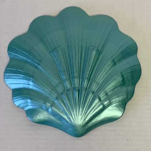 Set of 4 Princess House Sell Plates 1479 Dish Teal in Colour Made in Turkey NEW - Picture 5 of 13